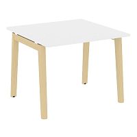 Стол переговорный (1 столешница), опоры - массив дерева ONIX WOOD