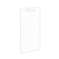 Дверь стеклянная в рамке Lacobel LT-S5R Л/Пр White YALTA