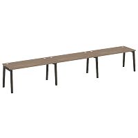 Рабочая станция, опоры - массив дерева глубиной 720 мм ONIX WOOD