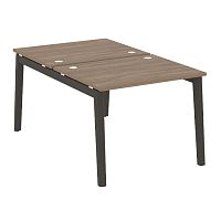 Рабочая станция, опоры - массив дерева глубиной 1635 мм ONIX WOOD