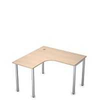Стол на металлокаркасе без экрана л/пр глубиной 1200 мм СТИЛЬ