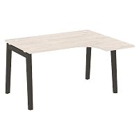 Стол эргономичный л/пр, опоры - массив дерева длиной 1380 мм ONIX WOOD