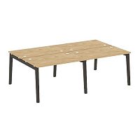 Рабочая станция, опоры - массив дерева глубиной 1475 мм ОНИКС ВУД / ONIX WOOD
