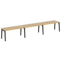 Рабочая станция, опоры - массив дерева глубиной 800 мм ONIX WOOD
