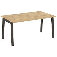 Стол переговорный (1 столешница), опоры - массив дерева ONIX WOOD