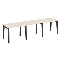 Рабочая станция, опоры - массив дерева глубиной 720 мм ONIX WOOD
