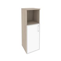 Шкаф со стеклом лакобель white в раме л/пр ОНИКС O.SU-2.2R/L White, O.SU-2.2R/R White