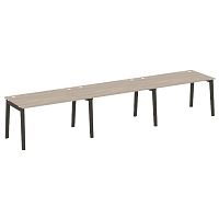 Рабочая станция, опоры - массив дерева глубиной 800 мм ONIX WOOD