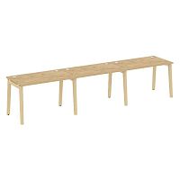 Рабочая станция, опоры - массив дерева глубиной 720 мм ОНИКС ВУД / ONIX WOOD