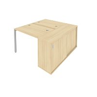  Рабочая станция с опорным шкафом-купе METAL SYSTEM
