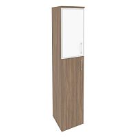 Шкаф со стеклом лакобель white в раме л/пр ОНИКС O.SU-1.7R/L White, O.SU-1.7R/R White