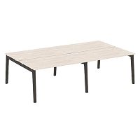 Рабочая станция, опоры - массив дерева глубиной 1635 мм ONIX WOOD