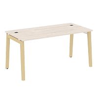 Стол руководителя, опоры - массив дерева ОНИКС ДИРЕКТ / ONIX DIRECT WOOD