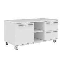 Тумба  мобильная с 2 ящиками и дверью л/пр EMP222DX.HGW, EMP222SX.HGW EMPORIO