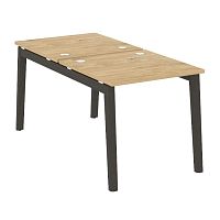 Рабочая станция, опоры - массив дерева глубиной 1635 мм ONIX WOOD