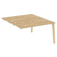 Стол-приставка двойной к опорным элементам глубиной 1635 мм ONIX WOOD