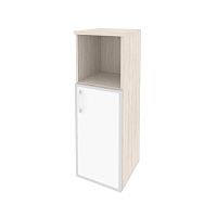 Шкаф со стеклом лакобель white в раме л/пр ONIX O.SU-2.2R/L White, O.SU-2.2R/R White