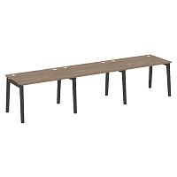 Рабочая станция, опоры - массив дерева глубиной 800 мм ONIX WOOD