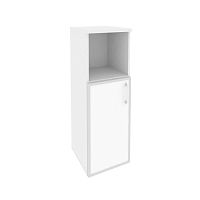 Шкаф со стеклом лакобель white в раме л/пр ОНИКС O.SU-2.2R/L White, O.SU-2.2R/R White