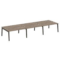 Рабочая станция, опоры - массив дерева глубиной 1475 мм ONIX WOOD