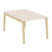 Рабочая станция, опоры - массив дерева глубиной 1635 мм ONIX WOOD