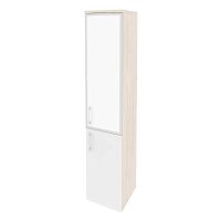 Шкаф со стеклом лакобель white в раме л/пр ОНИКС O.SU-1.2R/L White, O.SU-1.2R/R White