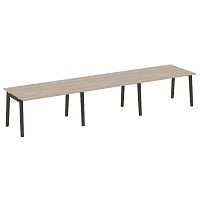 Стол переговорный (3 столешницы), опоры - массив дерева ONIX WOOD
