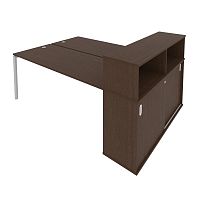  Рабочая станция с опорным шкафом-купе METAL SYSTEM