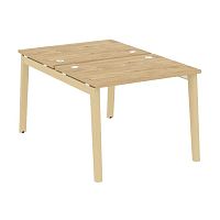 Рабочая станция, опоры - массив дерева глубиной 1475 мм ONIX WOOD