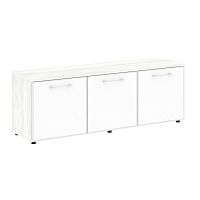 Тумба модульная со стеклом в раме LT-TS 3.5 White ЯЛТА / YALTA
