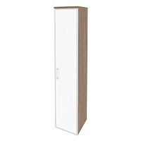 Шкаф со стеклом лакобель white в раме л/пр ONIX O.SU-1.10R/L White, O.SU-1.10R/R White