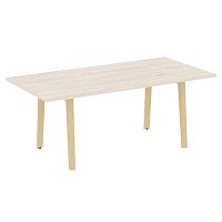 Стол переговорный, опоры - массив дерева ОНИКС ДИРЕКТ / ONIX DIRECT WOOD OW.PRG-19