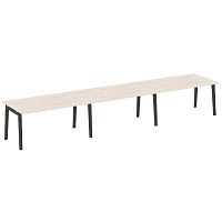 Стол переговорный (3 столешницы), опоры - массив дерева ONIX WOOD