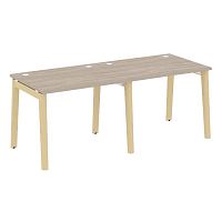 Рабочая станция, опоры - массив дерева глубиной 800 мм ONIX WOOD
