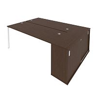  Рабочая станция с опорным шкафом-купе METAL SYSTEM
