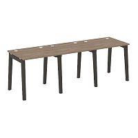 Рабочая станция, опоры - массив дерева глубиной 720 мм ONIX WOOD