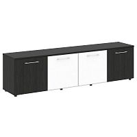 Тумба модульная со стеклом в раме LT-TS 4.5 White ЯЛТА / YALTA
