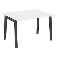 Стол переговорный (1 столешница), опоры - массив дерева ОНИКС ВУД / ONIX WOOD