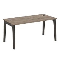 Стол руководителя, опоры - массив дерева ОНИКС ДИРЕКТ / ONIX DIRECT WOOD