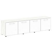 Тумба модульная со стеклом в раме LT-TS 4.6 White ЯЛТА / YALTA