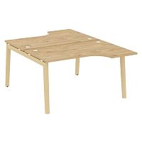 Рабочая станция, опоры - массив дерева глубиной 1995 мм ОНИКС ВУД / ONIX WOOD OW.D.SA-1, OW.D.SA-2
