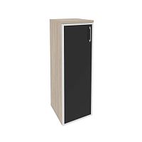 Шкаф со стеклом лакобель black в раме л/пр ОНИКС O.SU-2.4R/L Black, O.SU-2.4R/R Black