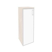 Шкаф со стеклом лакобель white в раме л/пр ОНИКС O.SU-2.4R/L White, O.SU-2.4R/R White