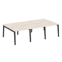 Рабочая станция, опоры - массив дерева глубиной 1635 мм ONIX WOOD