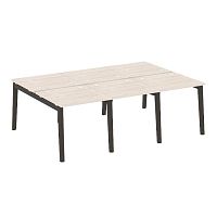 Рабочая станция, опоры - массив дерева глубиной 1635 мм ONIX WOOD