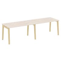 Рабочая станция, опоры - массив дерева глубиной 800 мм ONIX WOOD