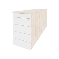 Тумба двойная приставная ОНИКС O.TPO-2.8 TIP