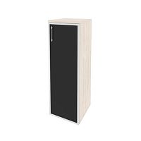 Шкаф со стеклом лакобель black в раме л/пр ONIX O.SU-2.4R/L Black, O.SU-2.4R/R Black