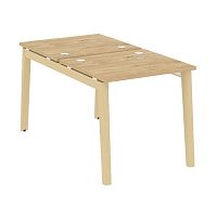 Рабочая станция, опоры - массив дерева глубиной 1475 мм ONIX WOOD