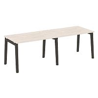 Рабочая станция, опоры - массив дерева глубиной 800 мм ONIX WOOD